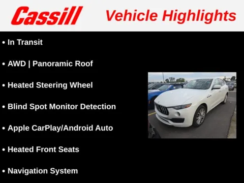Another view of 2022 Maserati Levante GT for sale in Cedar Rapids, IA at Cassill Motors