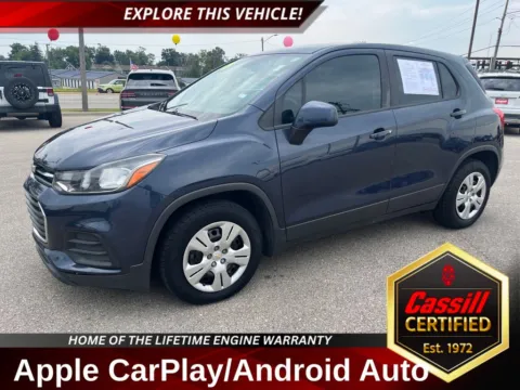 Blue 2018 Chevrolet Trax LS for sale in Cedar Rapids, IA