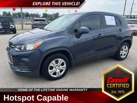 Blue 2018 Chevrolet Trax LS for sale in Cedar Rapids, IA