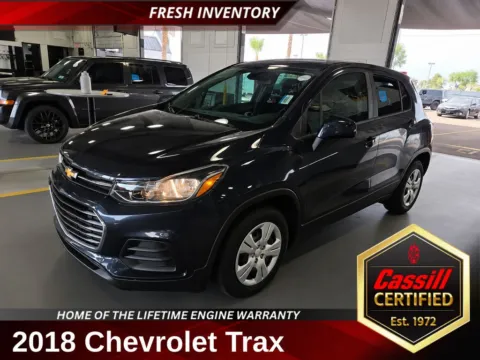 Blue 2018 Chevrolet Trax LS for sale in Cedar Rapids, IA