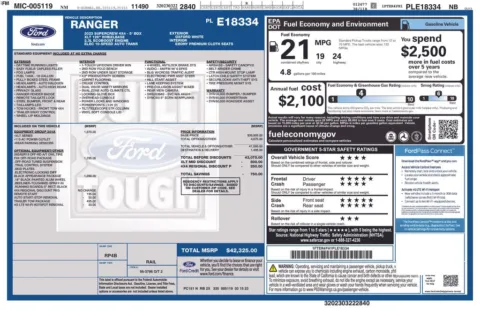Photos of 2023 Ford Ranger XLT for sale in Cedar Rapids, IA at Cassill Motors