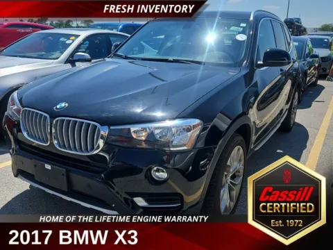Black 2017 BMW X3 xDrive28i for sale in Cedar Rapids, IA
