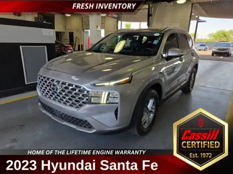 Silver 2023 Hyundai Santa Fe SEL for sale in Cedar Rapids, IA