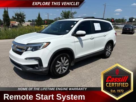 White 2021 Honda Pilot EX for sale in Cedar Rapids, IA