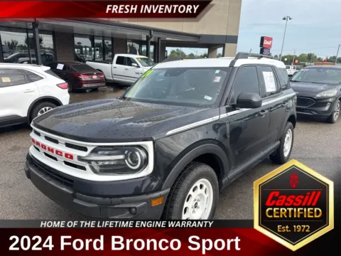 Black 2024 Ford Bronco Sport Heritage for sale in Cedar Rapids, IA