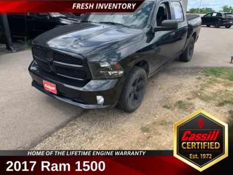 Black 2017 Ram 1500 Express for sale in Cedar Rapids, IA