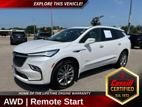 White 2022 Buick Enclave Avenir for sale in Cedar Rapids, IA