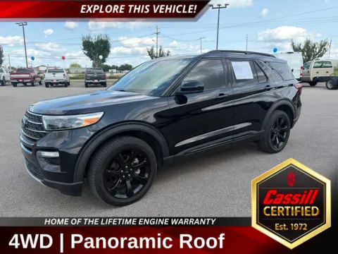 Black 2024 Ford Explorer ST-Line for sale in Cedar Rapids, IA