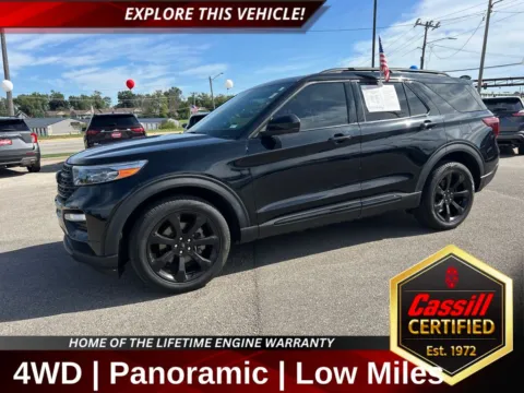 Black 2024 Ford Explorer ST-Line for sale in Cedar Rapids, IA