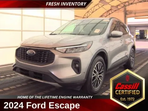 Silver 2024 Ford Escape Plug-In Hybrid for sale in Cedar Rapids, IA