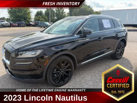 Black 2023 Lincoln Nautilus Reserve for sale in Cedar Rapids, IA