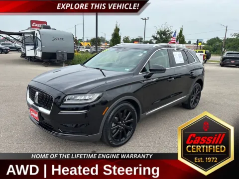 Black 2023 Lincoln Nautilus Reserve for sale in Cedar Rapids, IA