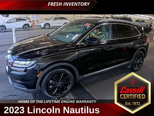 Black 2023 Lincoln Nautilus Reserve for sale in Cedar Rapids, IA