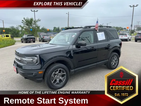 Black 2023 Ford Bronco Sport Badlands for sale in Cedar Rapids, IA