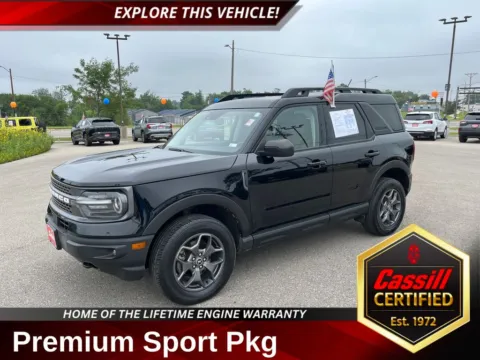 Black 2023 Ford Bronco Sport Badlands for sale in Cedar Rapids, IA