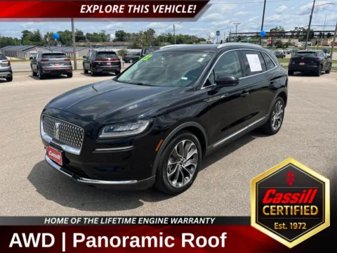 Black 2022 Lincoln Nautilus Reserve for sale in Cedar Rapids, IA