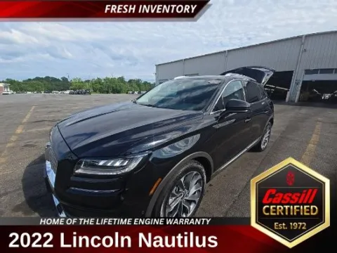 Black 2022 Lincoln Nautilus Reserve for sale in Cedar Rapids, IA