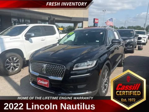 Black 2022 Lincoln Nautilus Reserve for sale in Cedar Rapids, IA