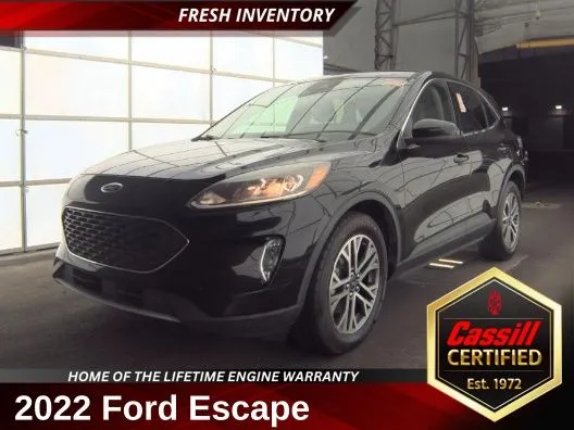 Black 2022 Ford Escape SEL for sale in Cedar Rapids, IA