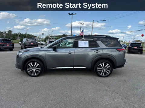 Photos of 2025 Nissan Pathfinder Platinum for sale in Cedar Rapids, IA at Cassill Motors