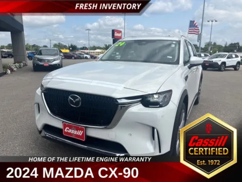 White 2024 Mazda CX-90 3.3 Turbo Premium for sale in Cedar Rapids, IA