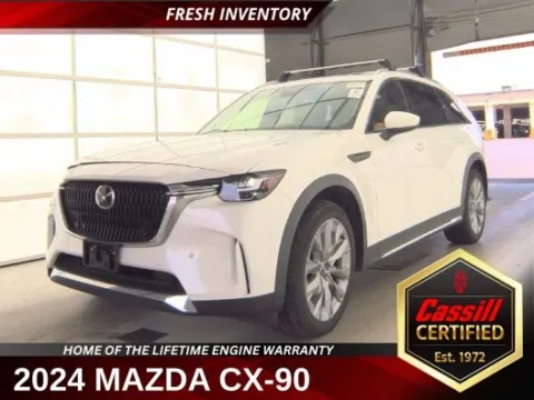 White 2024 Mazda CX-90 3.3 Turbo Premium for sale in Cedar Rapids, IA