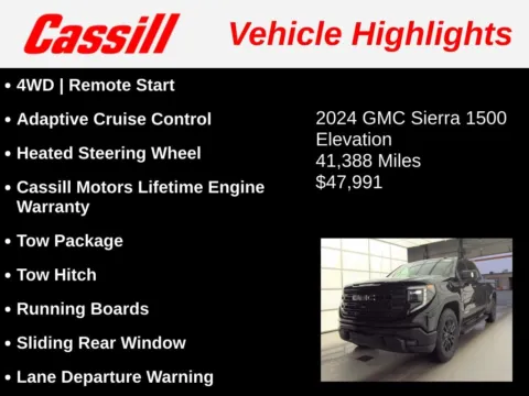 Another view of 2024 GMC Sierra 1500 Elevation for sale in Cedar Rapids, IA at Cassill Motors