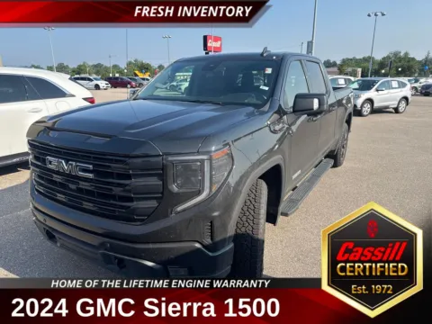 Black 2024 GMC Sierra 1500 Elevation for sale in Cedar Rapids, IA