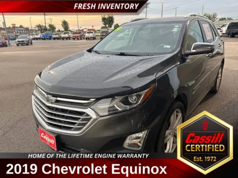 Gray 2019 Chevrolet Equinox Premier for sale in Cedar Rapids, IA