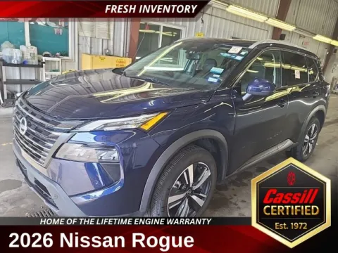 Blue 2026 Nissan Rogue SL for sale in Cedar Rapids, IA