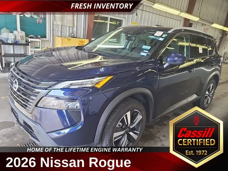 Blue 2026 Nissan Rogue SL for sale in Cedar Rapids, IA