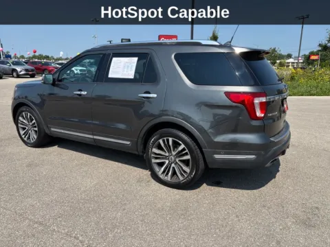 Another view of 2018 Ford Explorer Platinum for sale in Cedar Rapids, IA at Cassill Motors