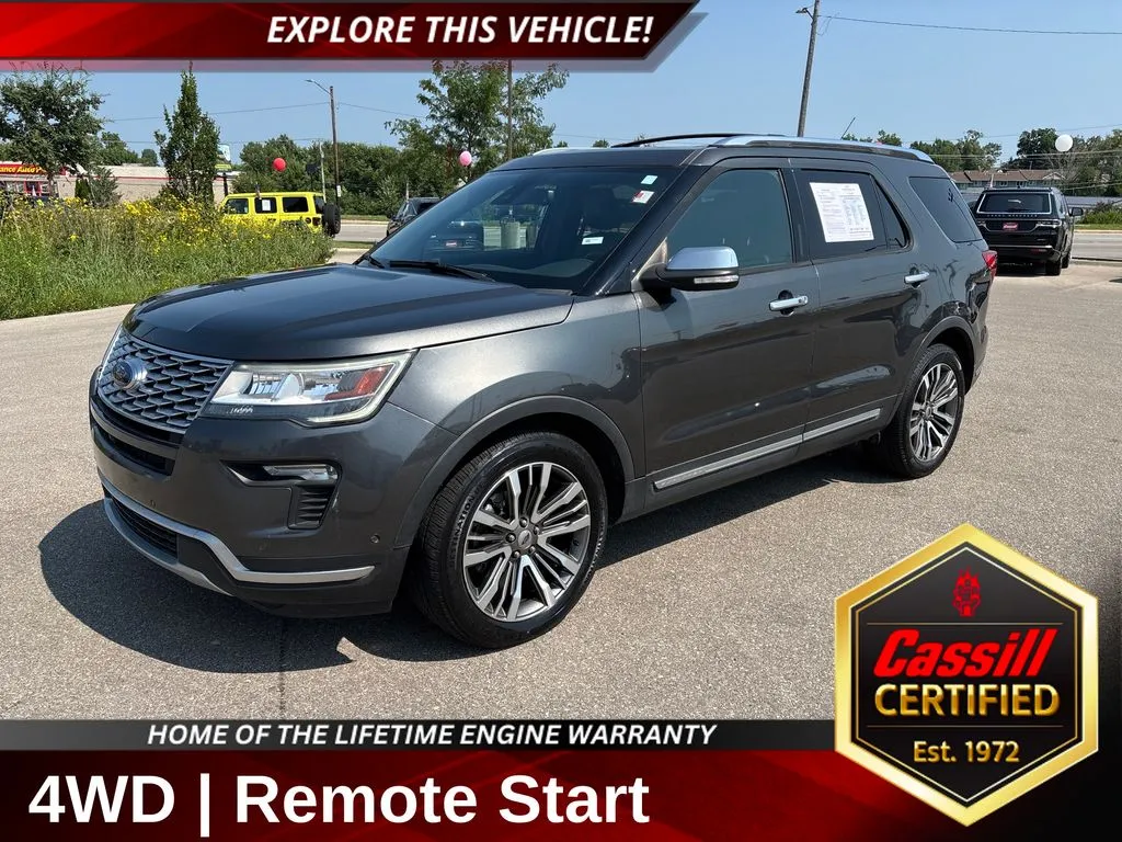 2018 Ford Explorer Platinum