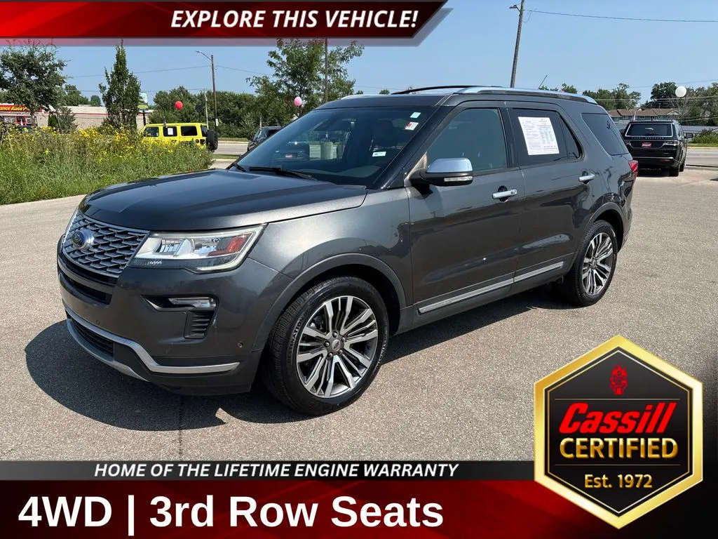 2018 Ford Explorer Platinum