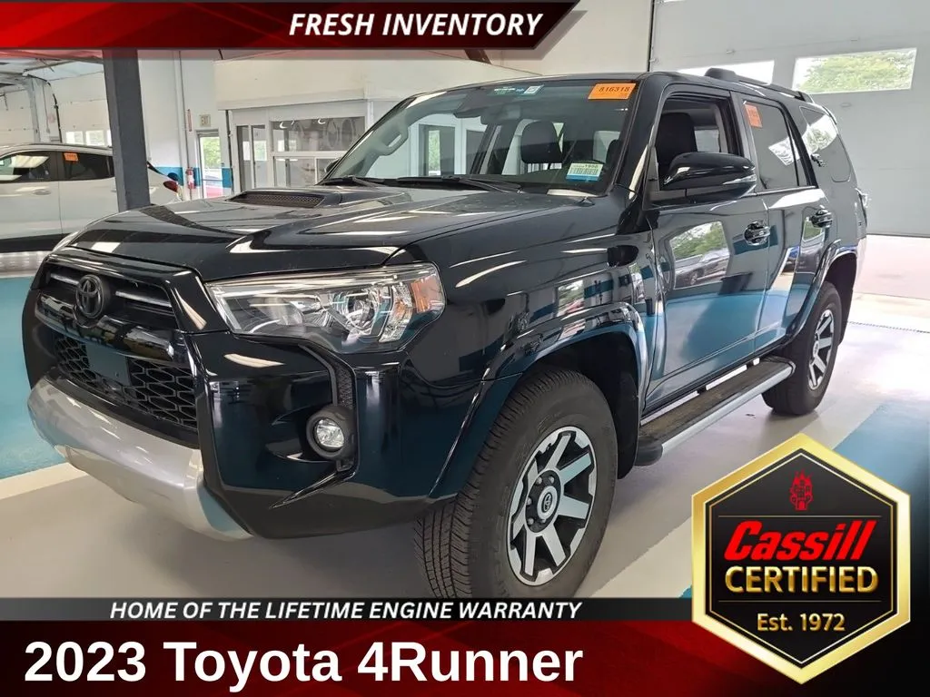Black 2023 Toyota 4Runner TRD Off-Road Premium for sale in Cedar Rapids, IA