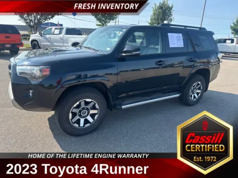 Black 2023 Toyota 4Runner TRD Off-Road Premium for sale in Cedar Rapids, IA
