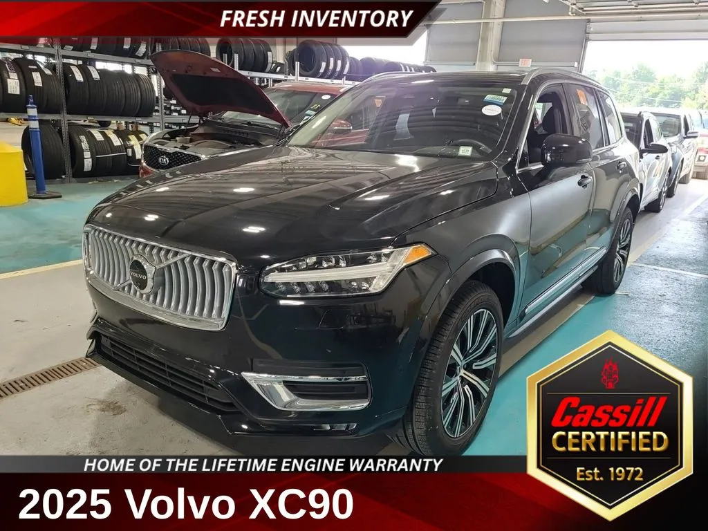Black 2025 Volvo XC90 B6 Plus 7-Seater for sale in Cedar Rapids, IA