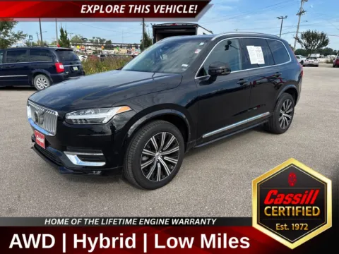 Black 2025 Volvo XC90 B6 Plus 7-Seater for sale in Cedar Rapids, IA