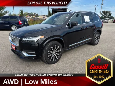 Black 2025 Volvo XC90 B6 Plus 7-Seater for sale in Cedar Rapids, IA
