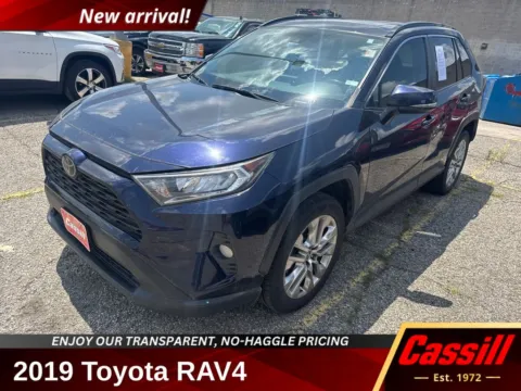 Blue 2019 Toyota RAV4 XLE Premium for sale in Cedar Rapids, IA