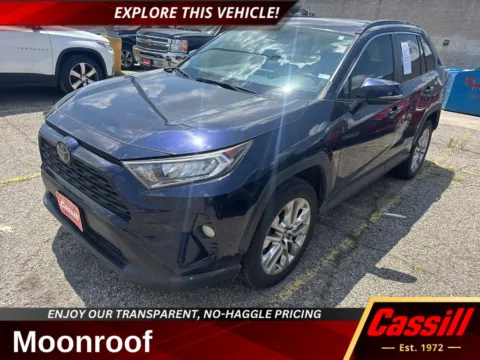 Blue 2019 Toyota RAV4 XLE Premium for sale in Cedar Rapids, IA