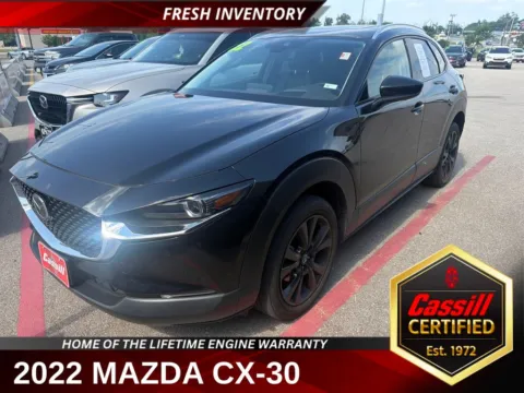Black 2022 Mazda CX-30 2.5 Turbo Premium Plus Package for sale in Cedar Rapids, IA