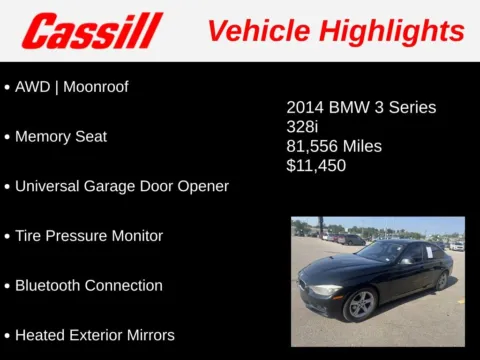 Another view of 2014 BMW 3 Series 328i for sale in Cedar Rapids, IA at Cassill Motors