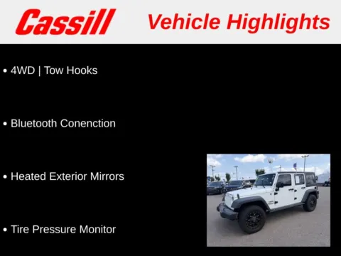 Another view of 2015 Jeep Wrangler Unlimited Sport for sale in Cedar Rapids, IA at Cassill Motors