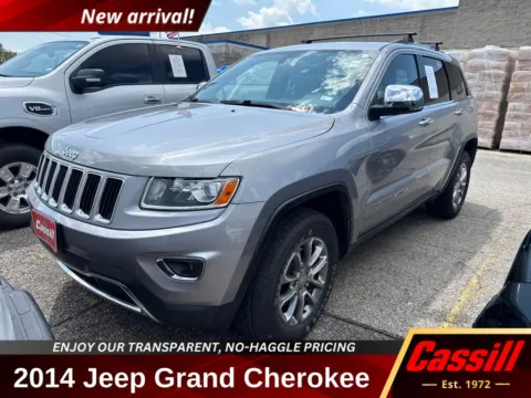 Silver 2014 Jeep Grand Cherokee Limited for sale in Cedar Rapids, IA