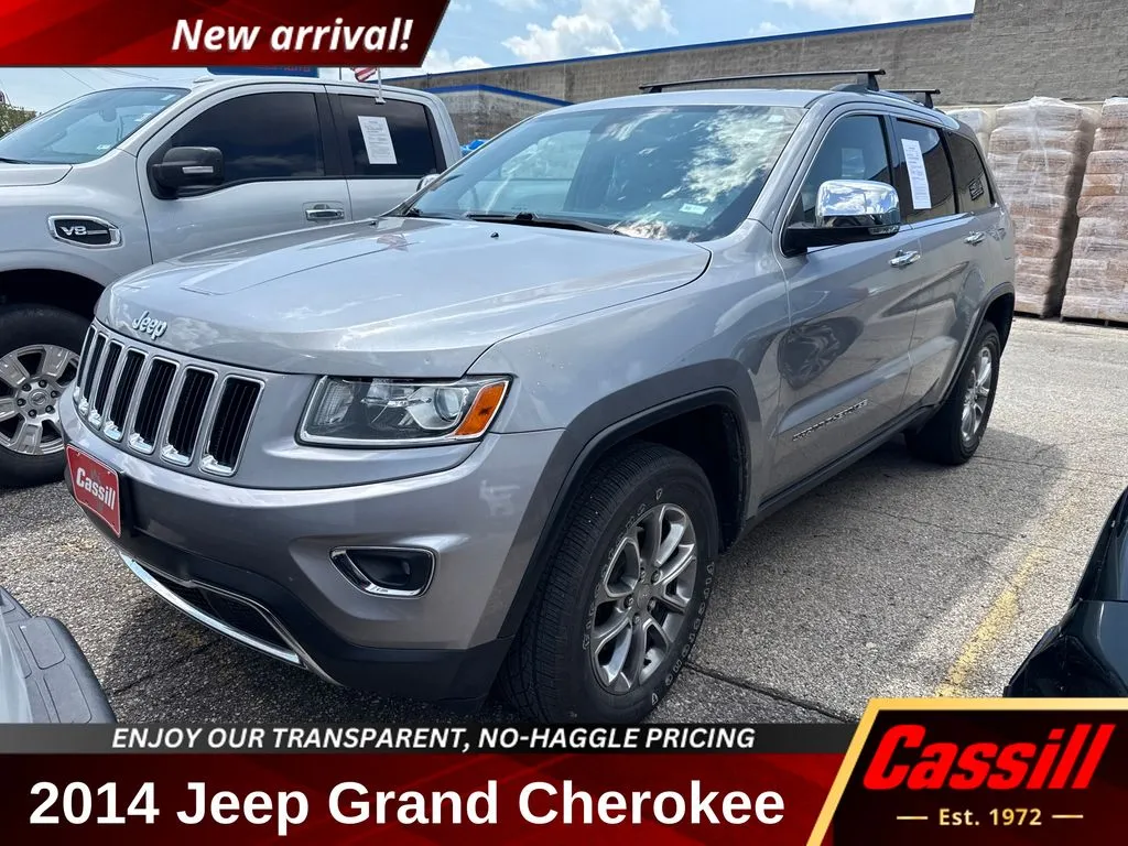Silver 2014 Jeep Grand Cherokee Limited for sale in Cedar Rapids, IA