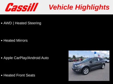 Another view of 2018 Ford Edge SEL for sale in Cedar Rapids, IA at Cassill Motors