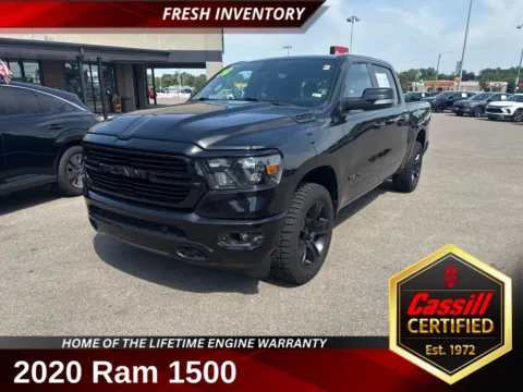 Black 2020 Ram 1500 Big Horn/Lone Star for sale in Cedar Rapids, IA