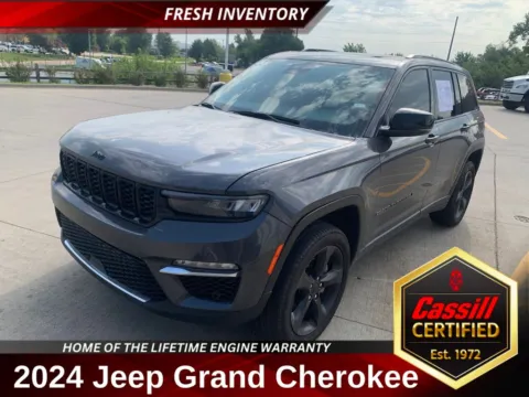 Gray 2024 Jeep Grand Cherokee Limited for sale in Cedar Rapids, IA