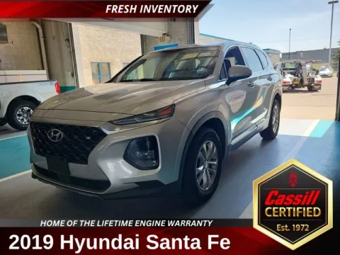 Silver 2019 Hyundai Santa Fe SE for sale in Cedar Rapids, IA